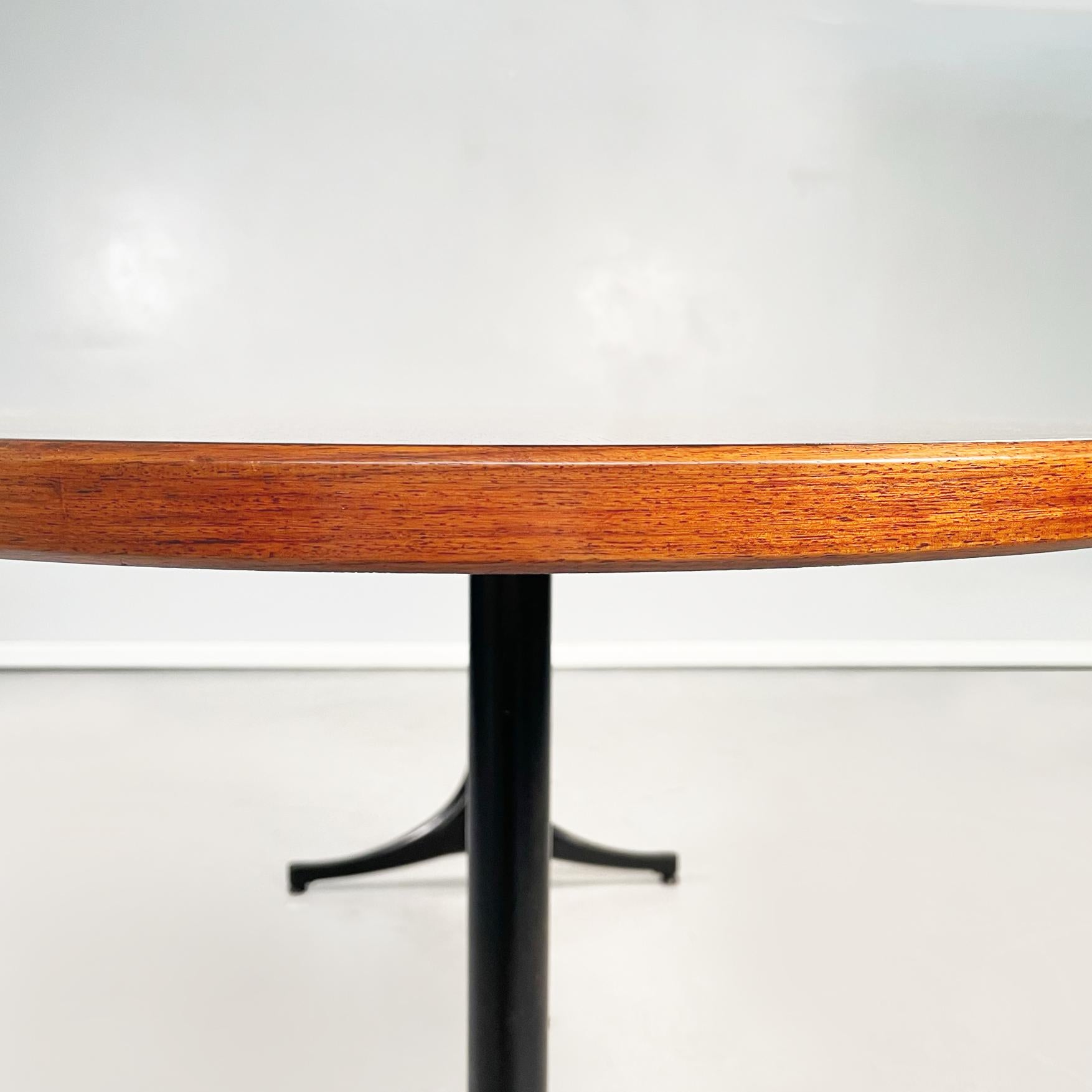 American Modern Wood Metal Dining Table by George Nelson Herman Miller, 1960s For Sale 3