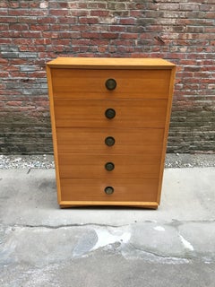 Thomasville American Moderne Tall Blonde Dresser