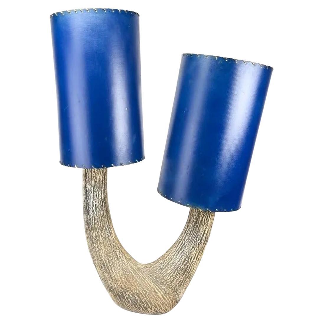 Keramiklampe der amerikanischen Moderne von Kelby