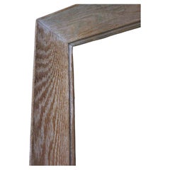 Cerused Oak Picture Frame, Circa 1940-1950