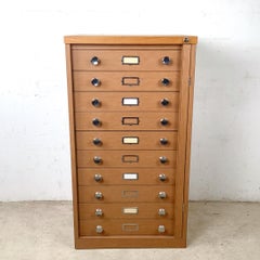 American Museum Collection Ten-Drawer Specimen Cabinet