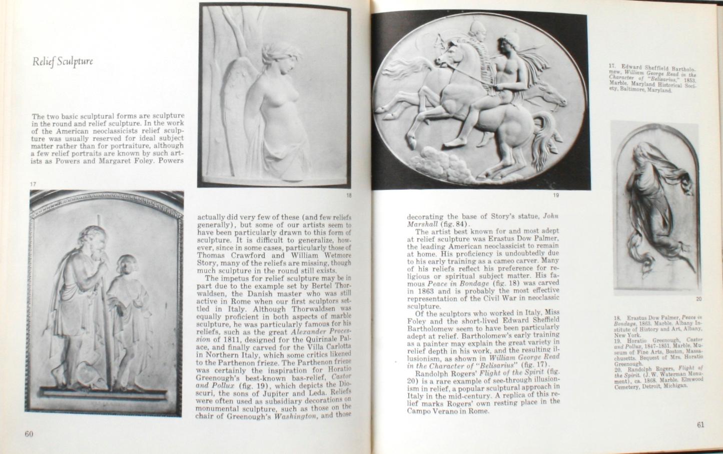Amerikanische neoklassizistische Skulptur der amerikanischen Wiedergeburt: Die Wiederbelebung des Marmors, 1. Auflage (Papier) im Angebot