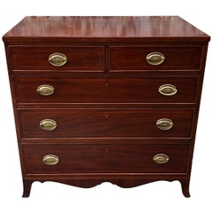 American Neoclassical Diminutive Chest, circa 1790