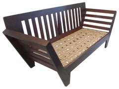 American Oak Arts & Crafts Sofa