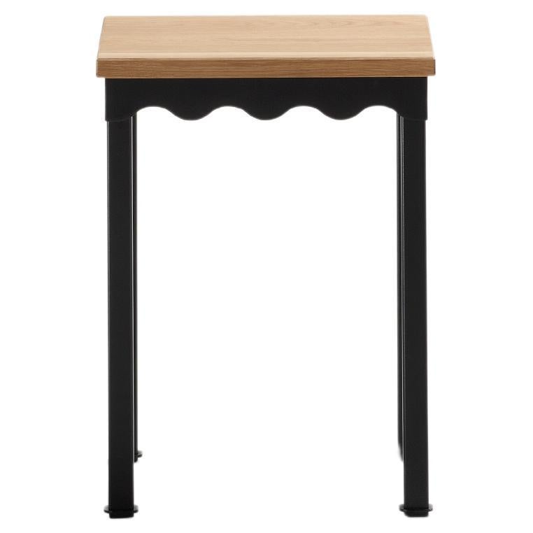 American Oak Bellini Low Stool by Coco Flip