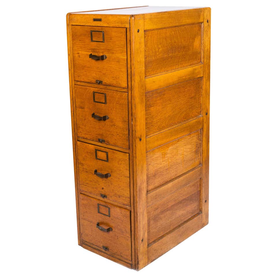 Cole Steel Vintage Flat File Cabinet at 1stdibs