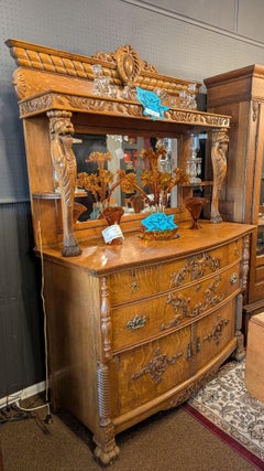 American Oak Griffin Sideboard