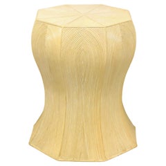 AMERICAN OF MARTINSVILLE Contemporary Coastal Swirl Pedestal Dining Table Base AMERICAN OF MARTINSVILLE Contemporary Coastal Swirl Pedestal Dining Table Base