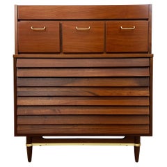 American of Martinsville 'Dania' Highboy by Merton Gershun