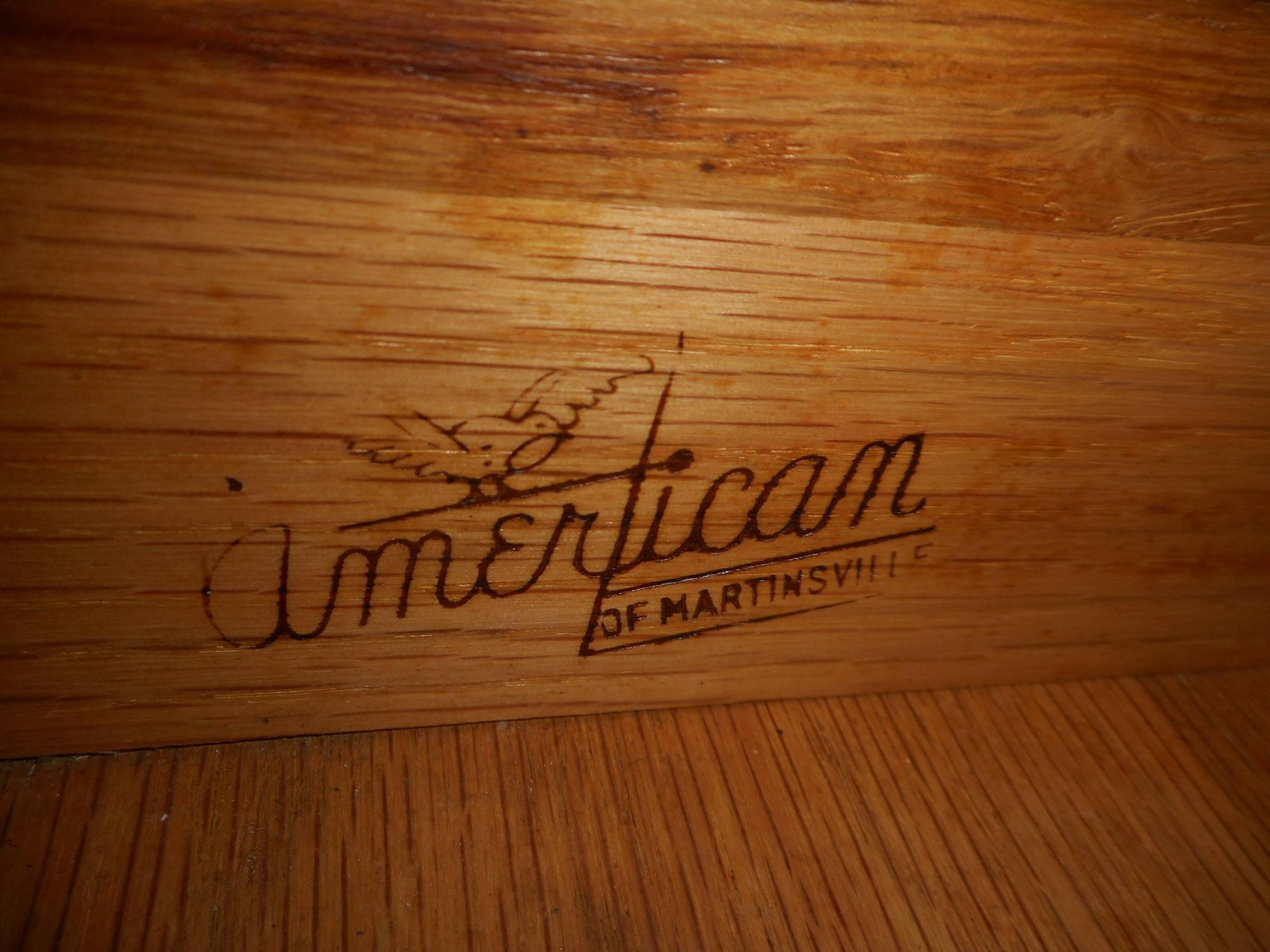 american of martinsville table