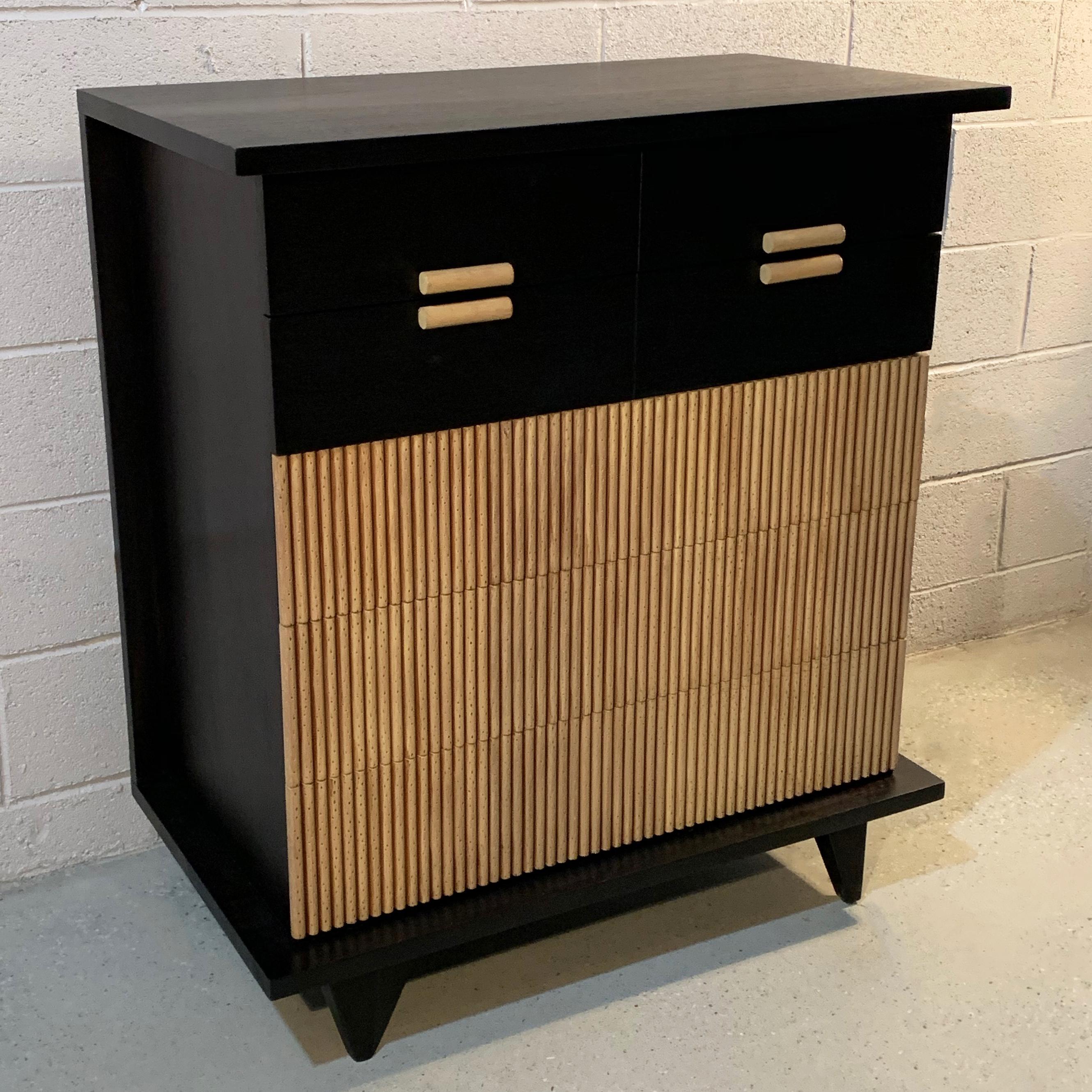 american of martinsville bamboo dresser