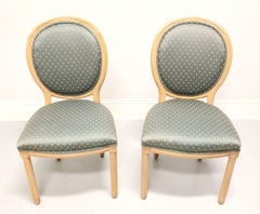 AMERICAN OF MARTINSVILLE French Provincial Louis XVI Dining Side Chairs - Pair A