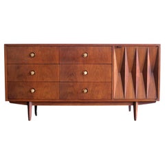 American of Martinsville Harlequin Dresser Designed by Merton Gershun