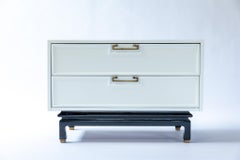 Large American of Martinsville Midcentury Chinoiserie Nightstand