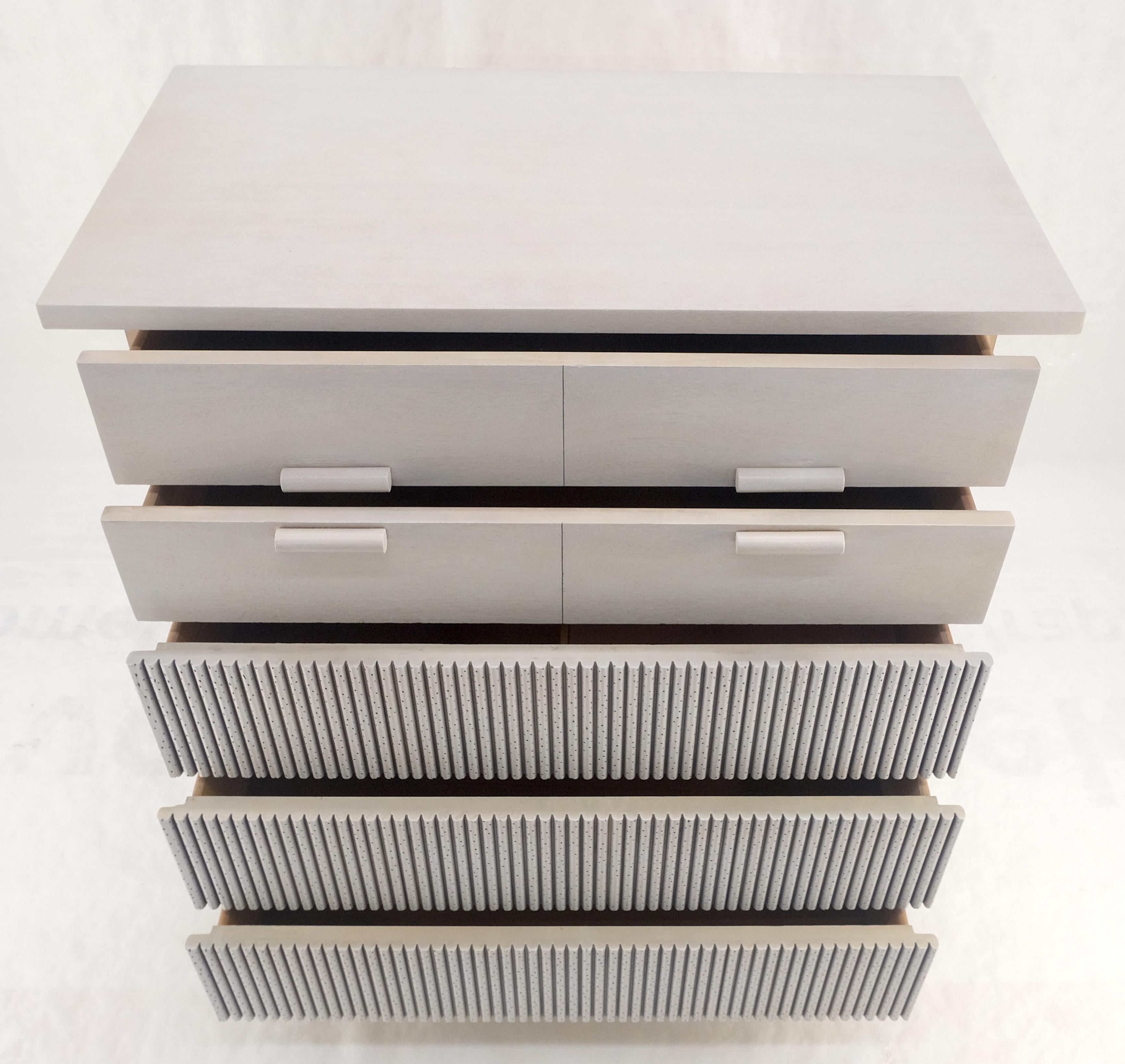 American of Martinsville Light Grey 5 Schubladen Mid Century Modern Dresser MINT! im Angebot 2