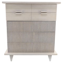 Vintage American of Martinsville Light Grey 5 Drawers Mid Century Modern Dresser MINT!
