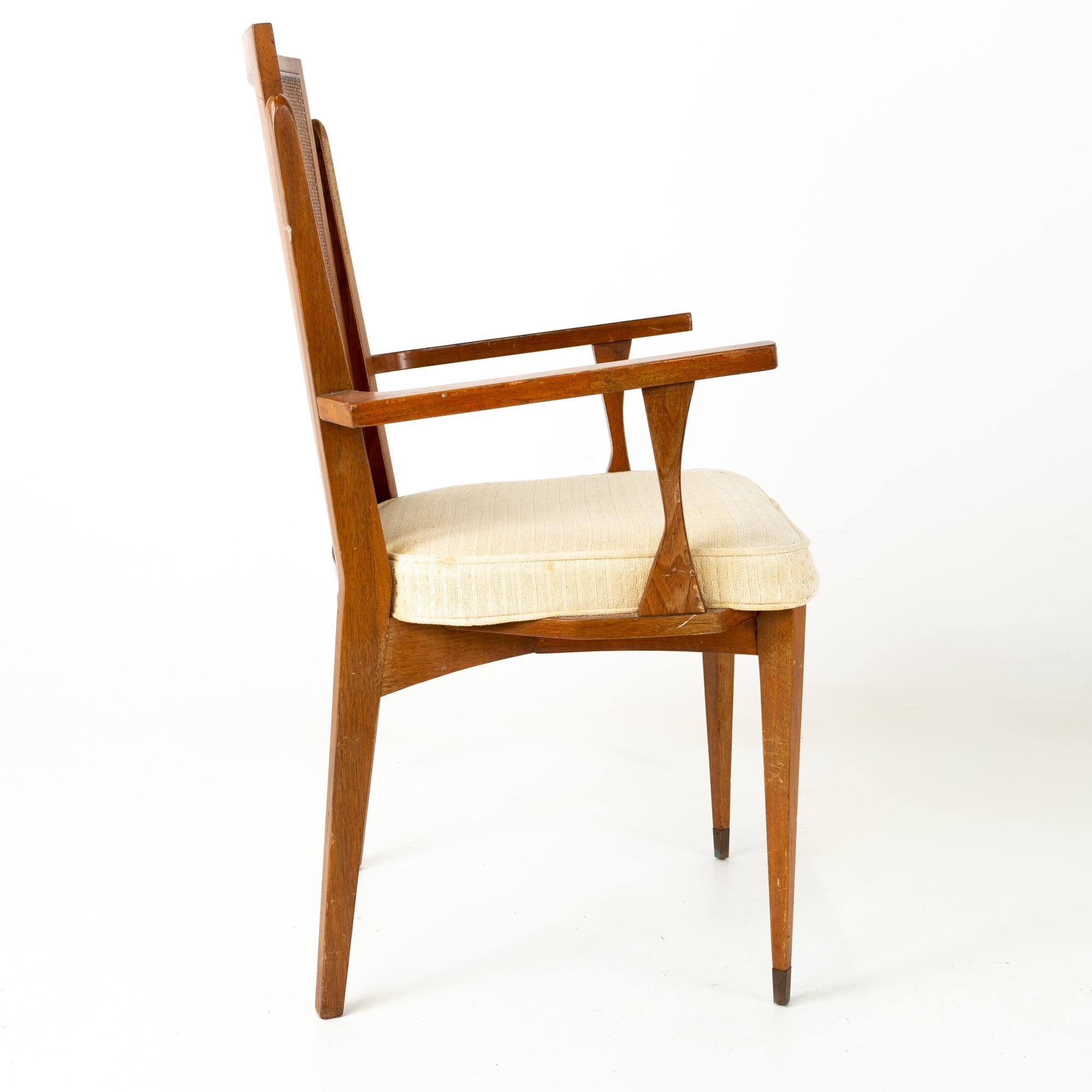 high back cane dining chairs