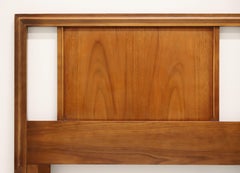 AMERICAN OF MARTINSVILLE Mid 20th Century Modern Walnut Queen Size Headboard