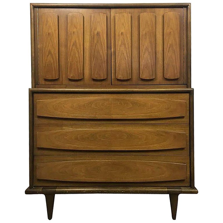 American Of Martinsville Midcentury Dresser Or Bureau For Sale At