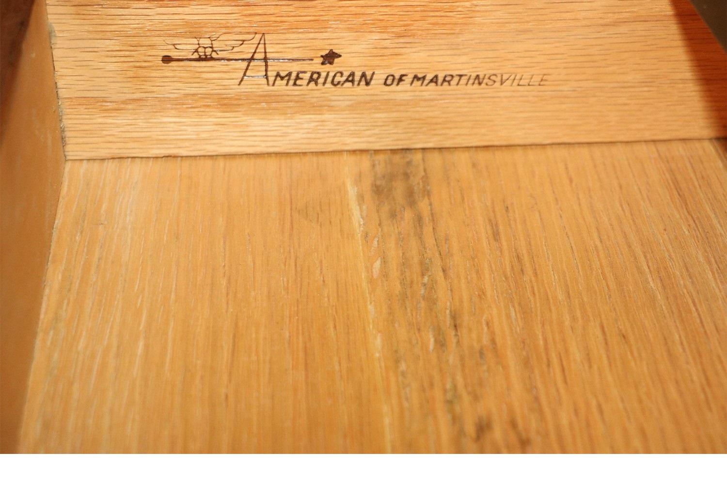American of Martinsville Mid-Century Modern Queen Headboard 3