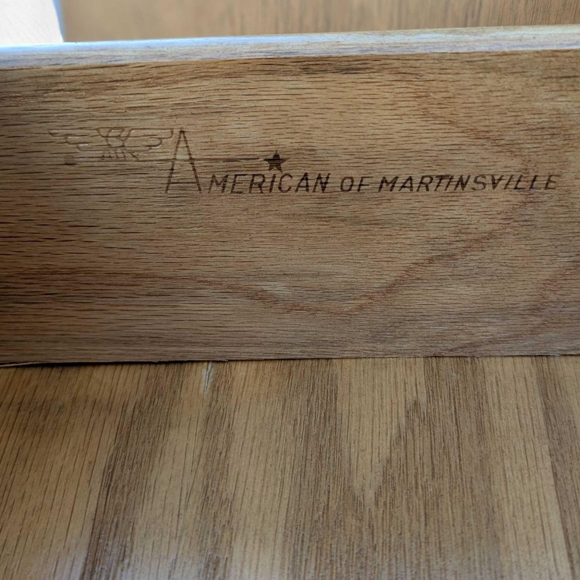 American of Martinsville Mid-Century Modern Sideboard Buffet in vendita 1