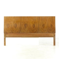 American of Martinsville Midcentury Walnut Full Headboard