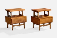 American of Martinsville, Nighstands, Walnut, USA, 1950s