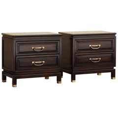 American of Martinsville Nightstands, circa 1960s, Refinished