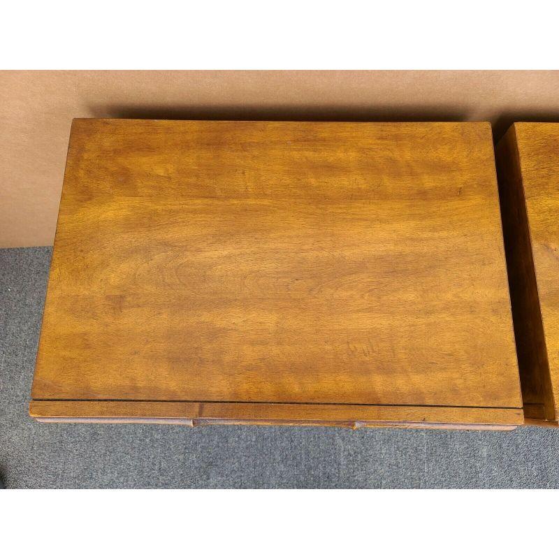American of Martinsville Mesas auxiliares Mesillas de noche Mimbre Bambú sintético Desconocido en venta