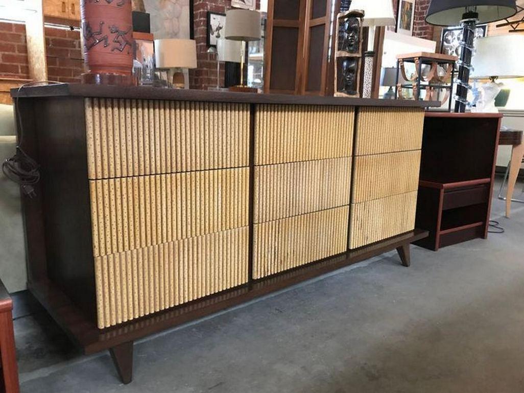  Two-Tone Dresser by Merton Gurshun for American of Martinsville In Good Condition In Pasadena, CA