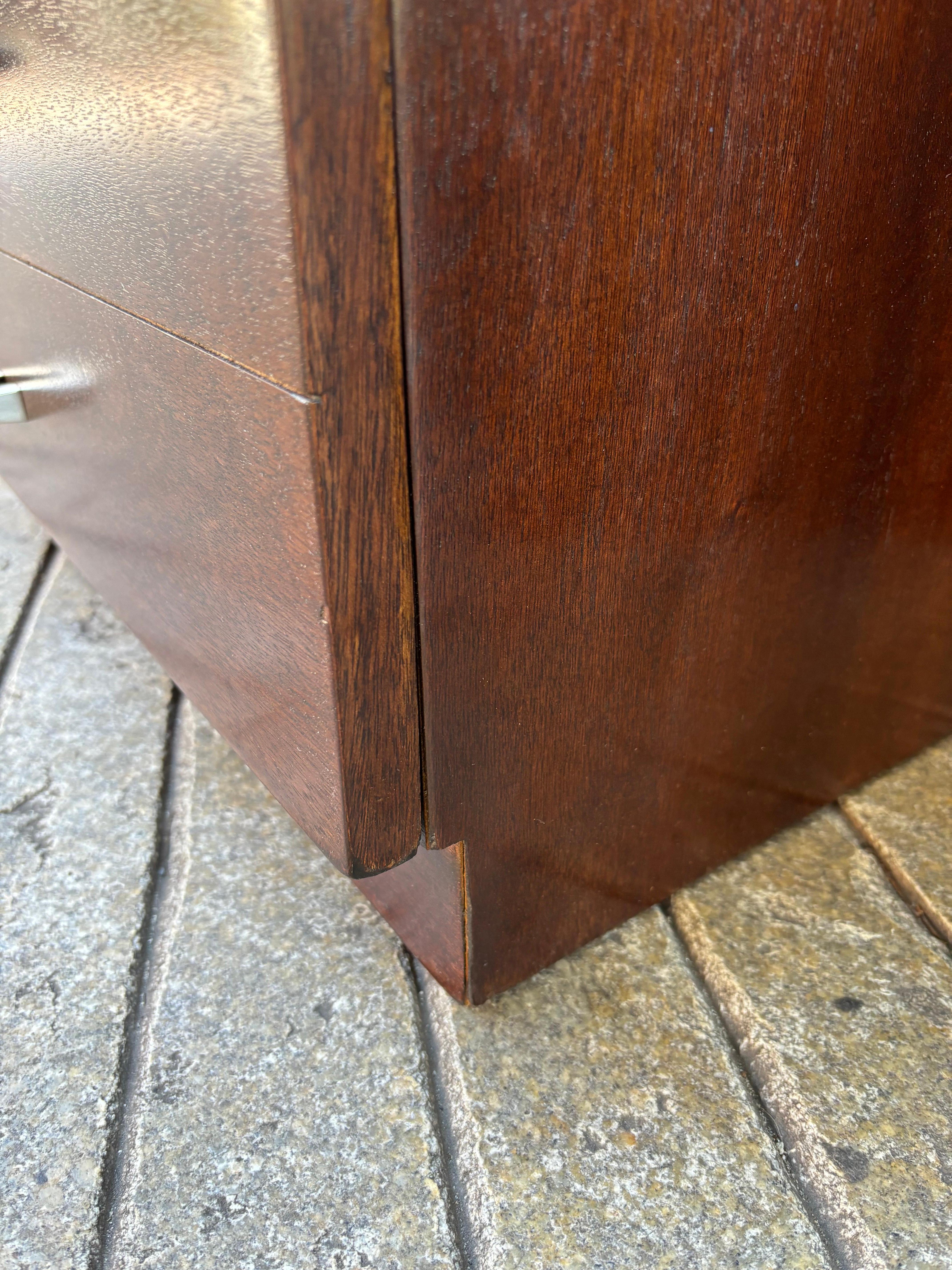 American of Martinsville Walnut Nightstands 4