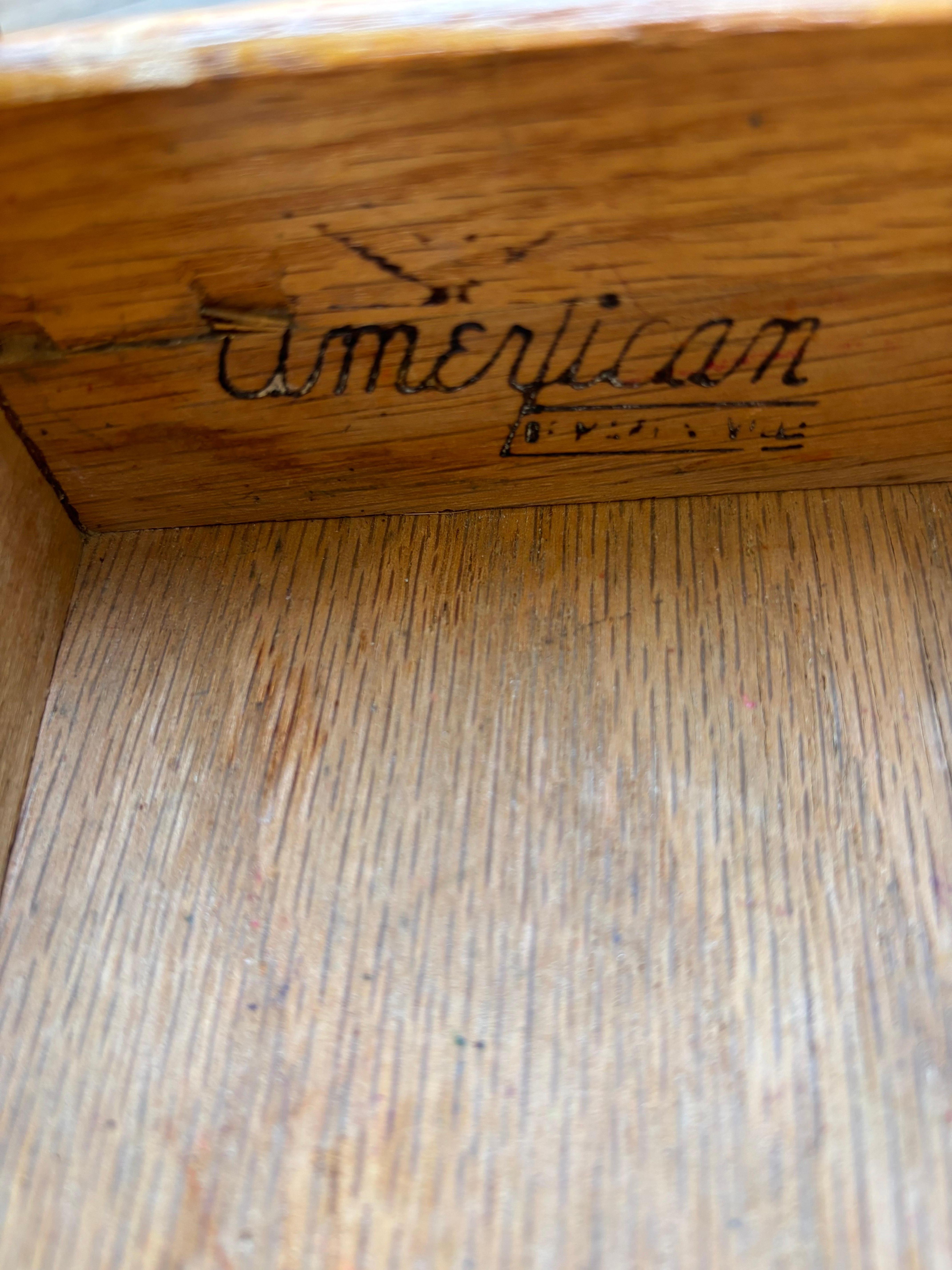 American of Martinsville Walnut Nightstands 2