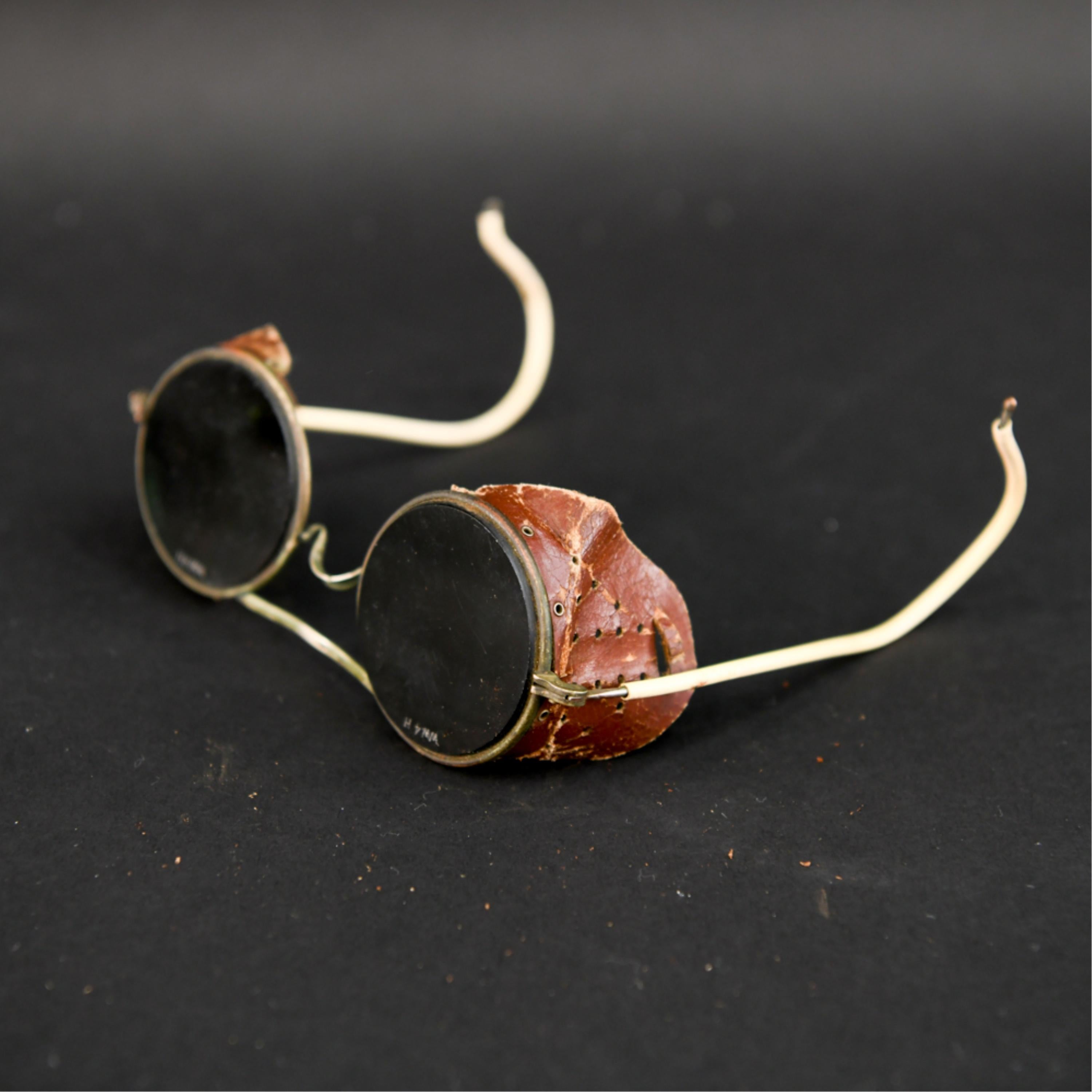 vintage welding glasses