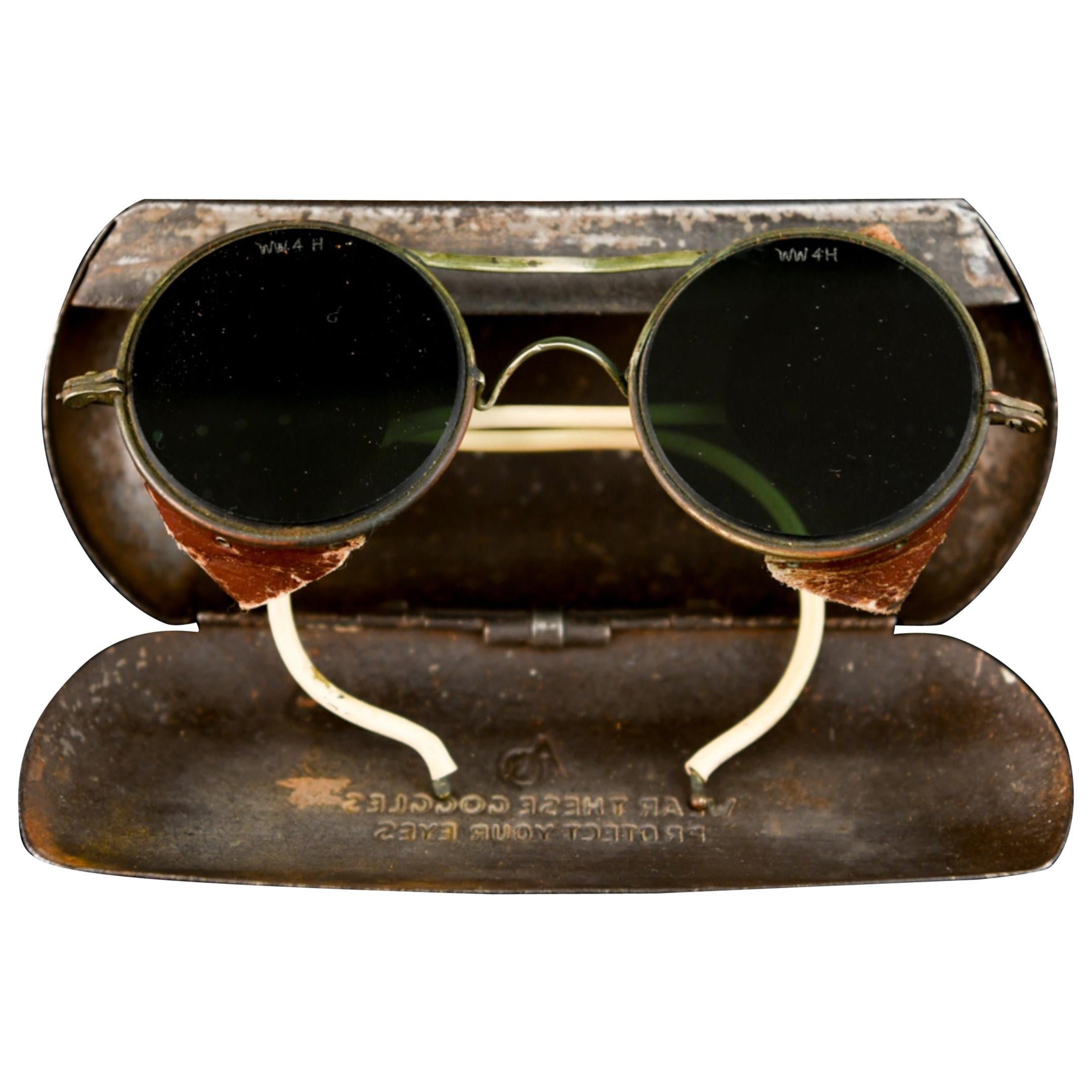 American Optical Welding Safety Glasses For Sale at 1stDibs | antique  welding glasses, american optical welding lens, 1930s welding glasses