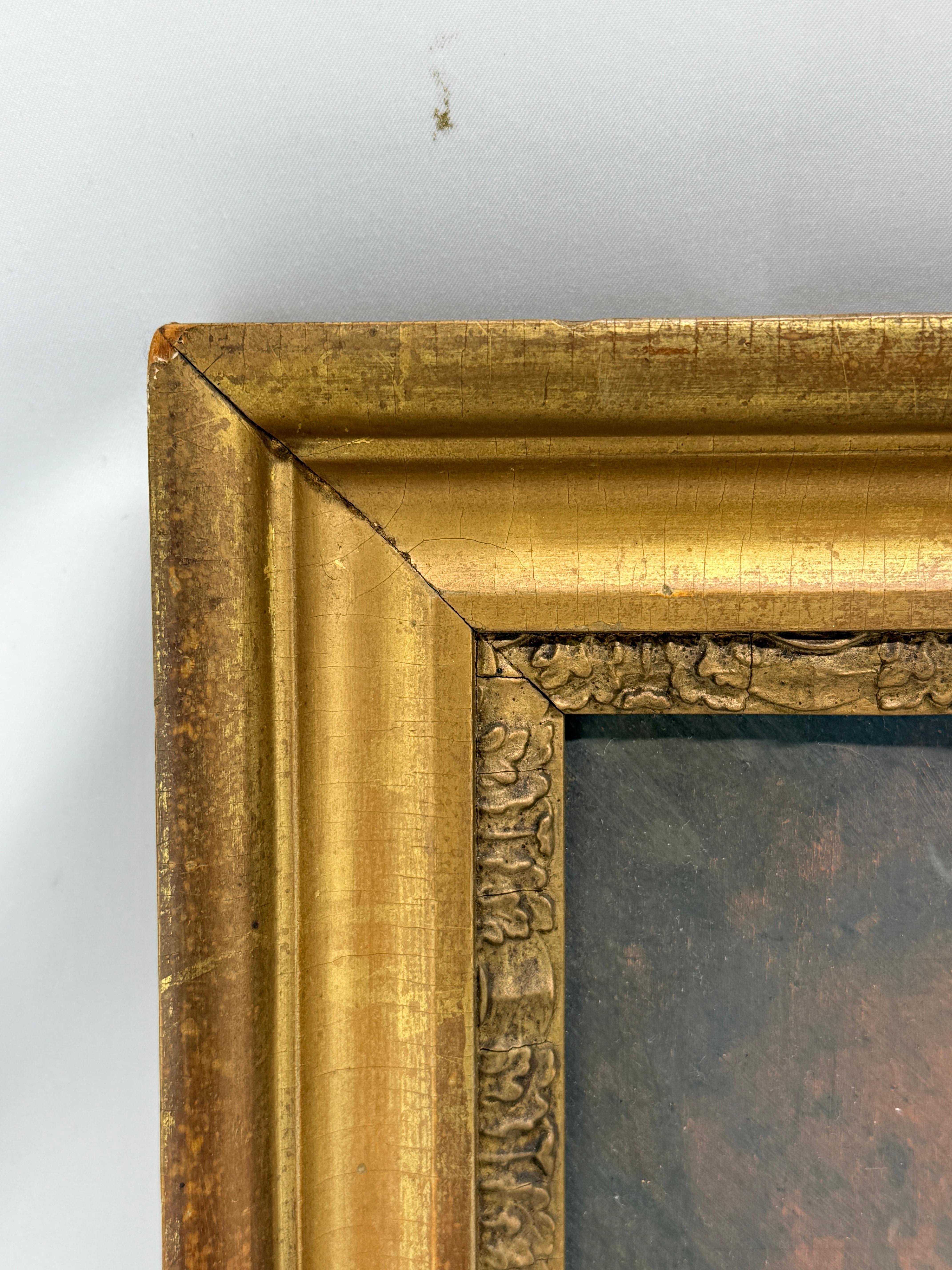 American or French Folk Art, Portrait of a Lady with a Dove, Early 19th Century For Sale 4