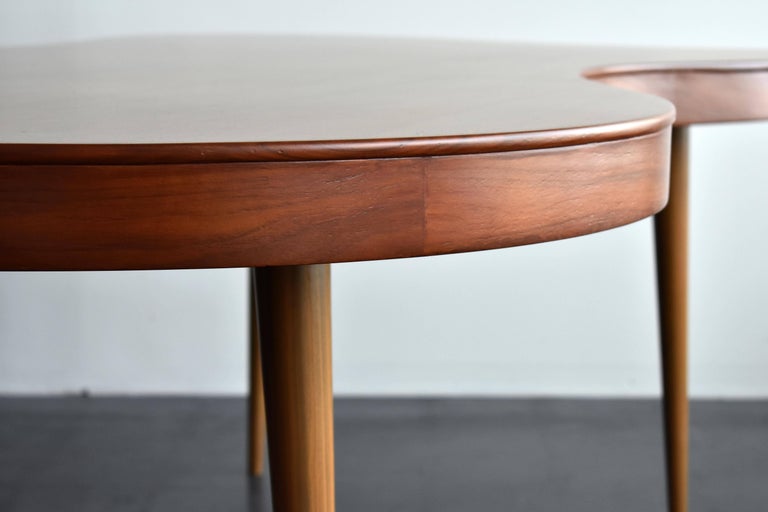 American Organic/Free-Form Dining Table Mahogany and Stained Mahogany ...