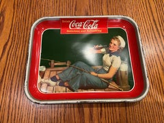 American Original Coke Coca Cola 1940's Advertising Serving Tray 321-K