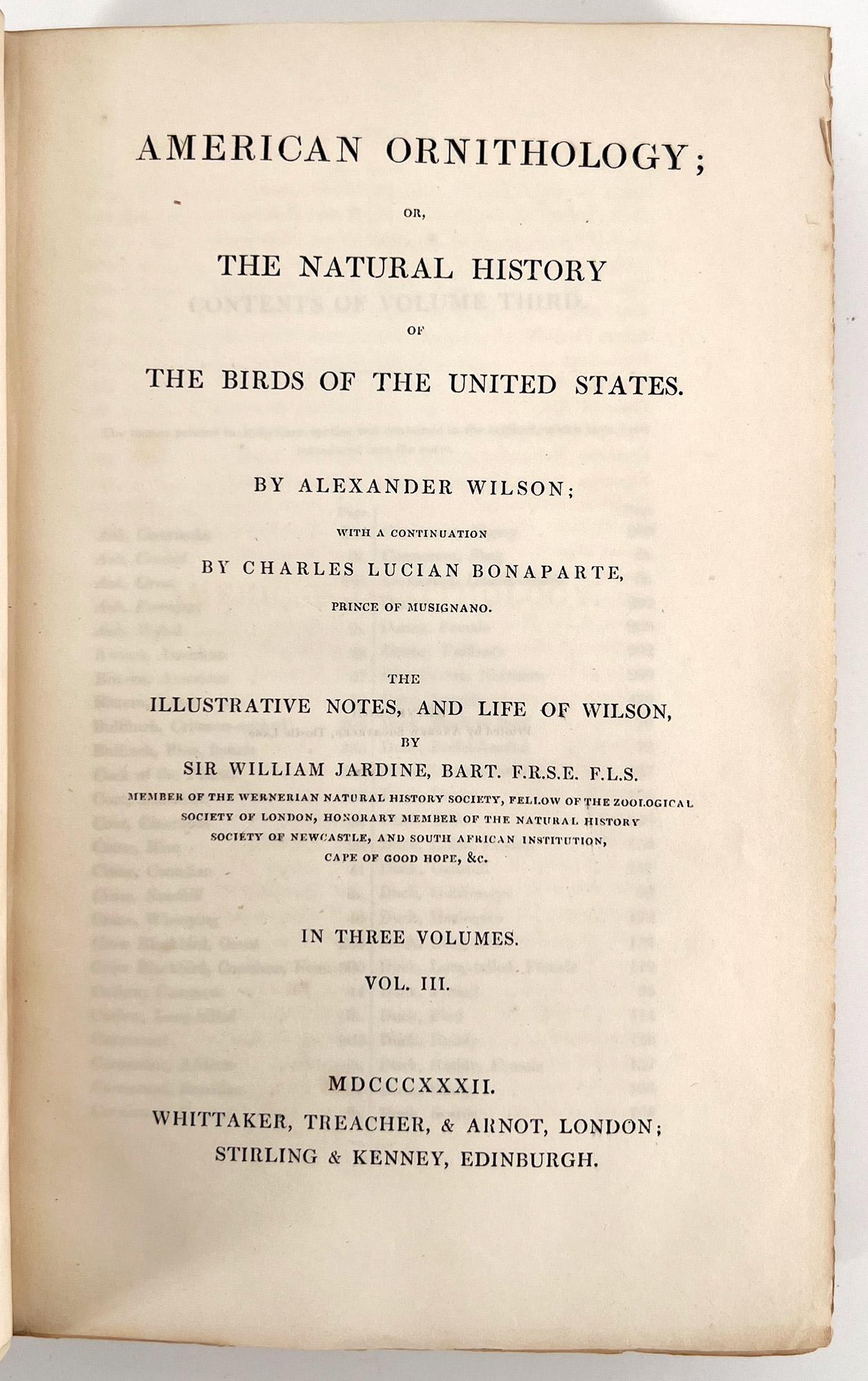 Ornithologie américaine ; ou l'histoire naturelle des oiseaux des États-Unis en vente 13