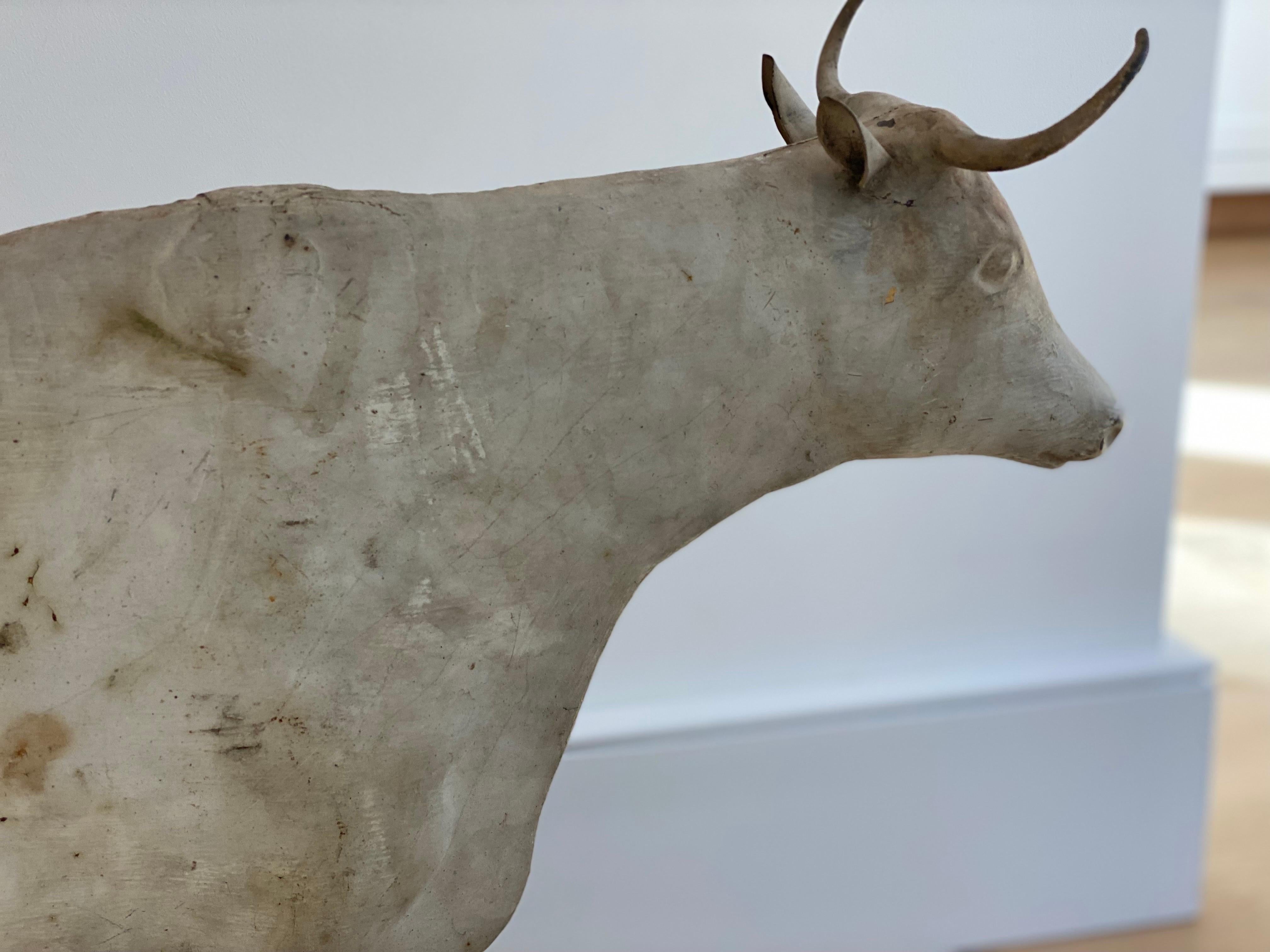 antique cow weathervane
