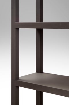 American Painted Parsons Style Bookcase or Shelf Unit
