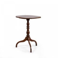 American Pedestal Mahogany Tripod Table