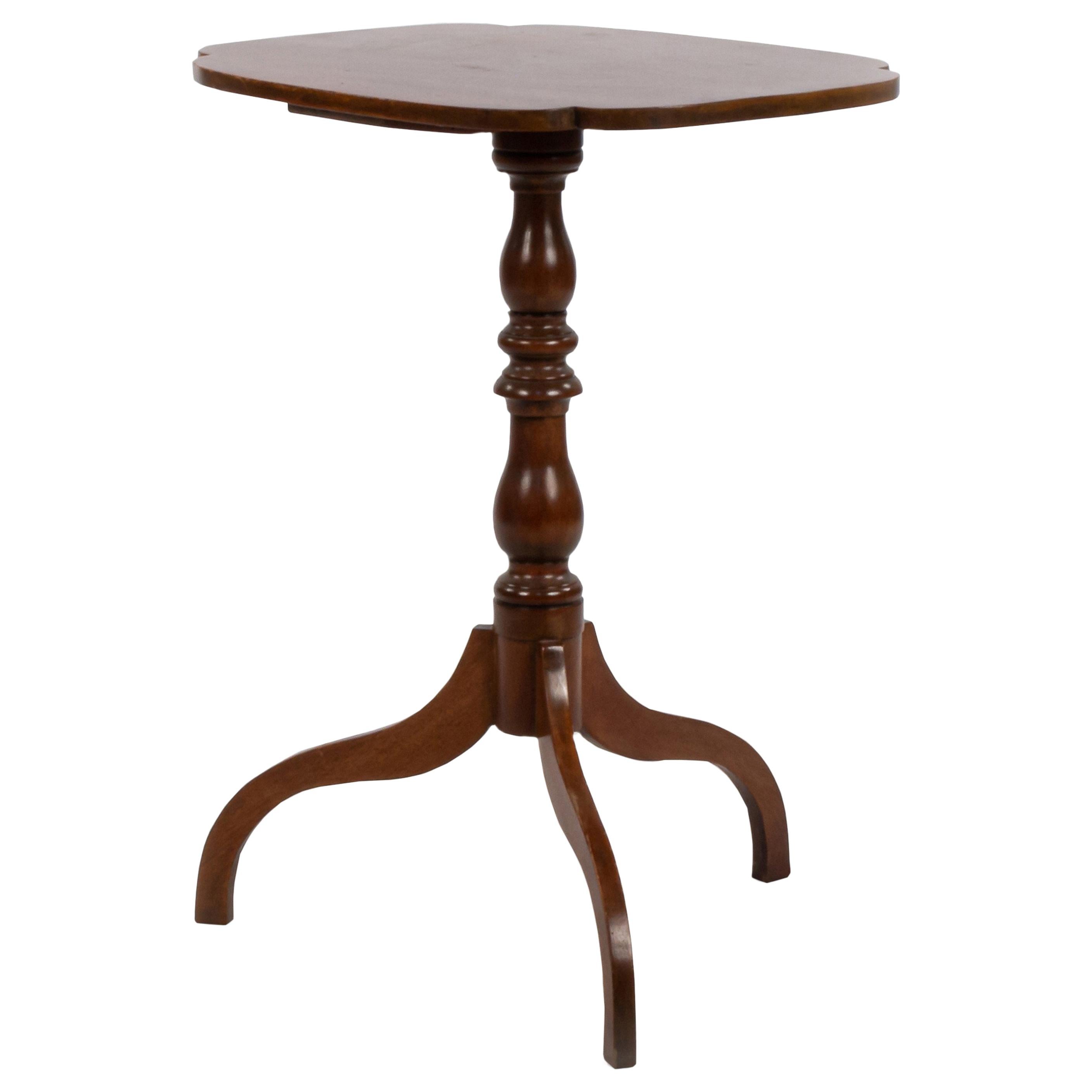 American Pedestal Mahogany Tripod Table