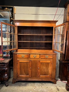 American Pennsylvania Dutch Step-Back Cupboard