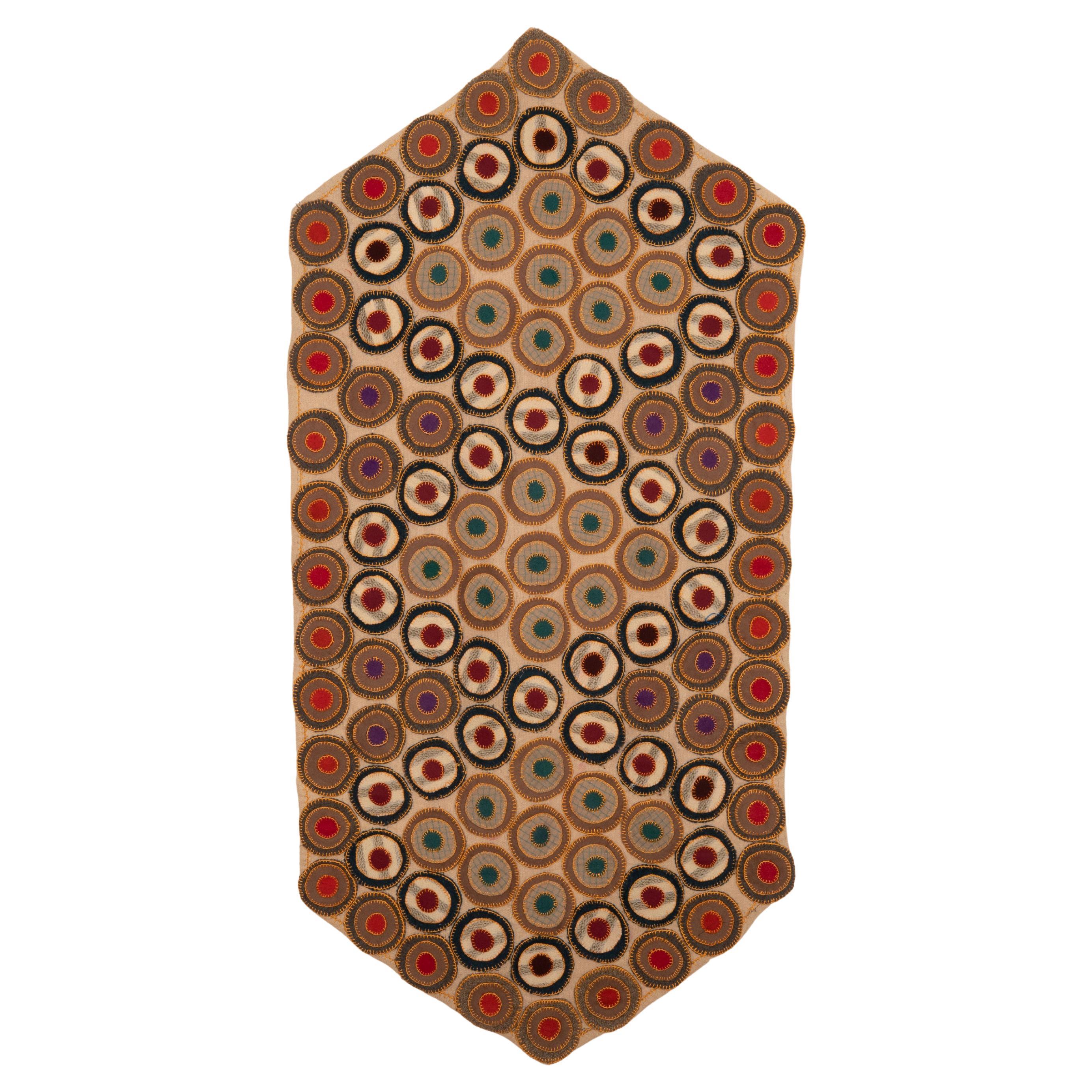 American Penny Rug, 1930 / 40s For Sale