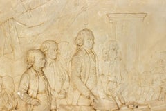 American Plaster Cast of the Signing of the Declaration of Independence