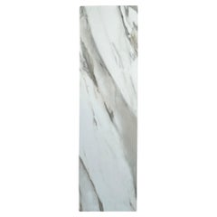 American Polished Porcelain 42" Tall Faux Marble Pedestal
