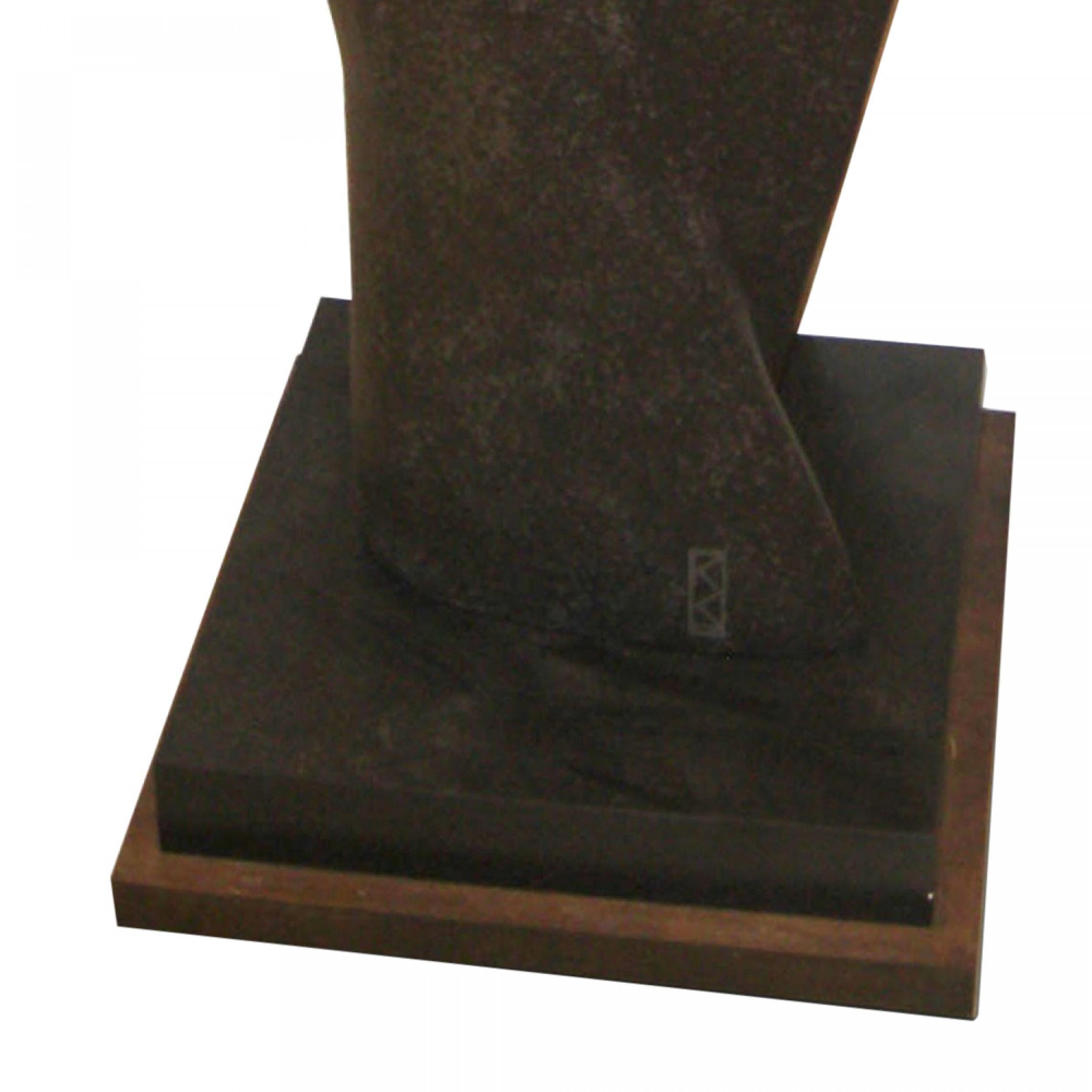 Abstrakte amerikanische Eisenskulptur aus der Nachkriegszeit (Handgefertigt) im Angebot
