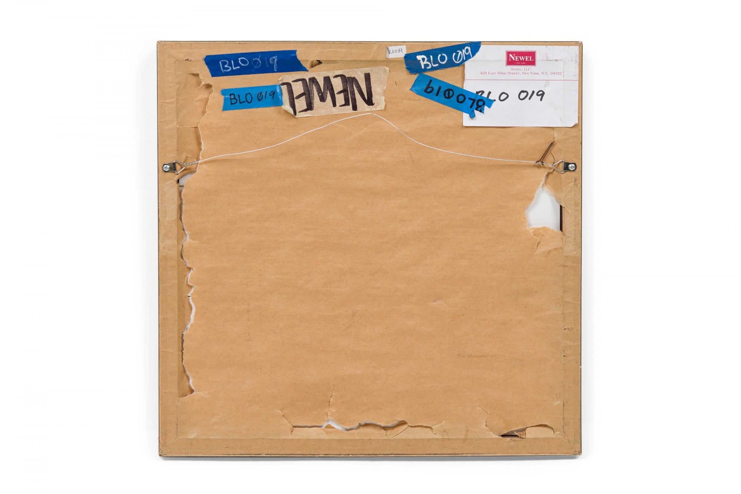 Peinture à l'huile abstraite américaine d'après-guerre en vente 7