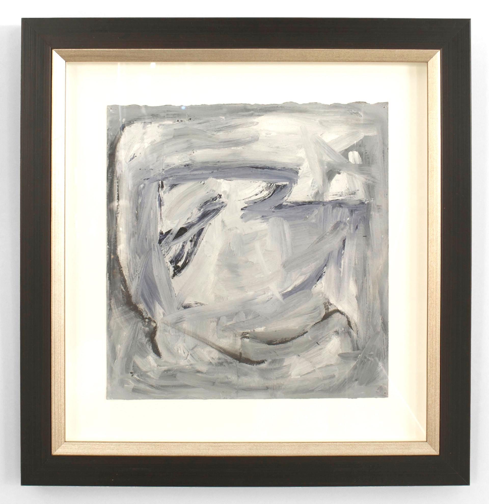 Moderne Peinture à l'huile abstraite américaine d'après-guerre en vente