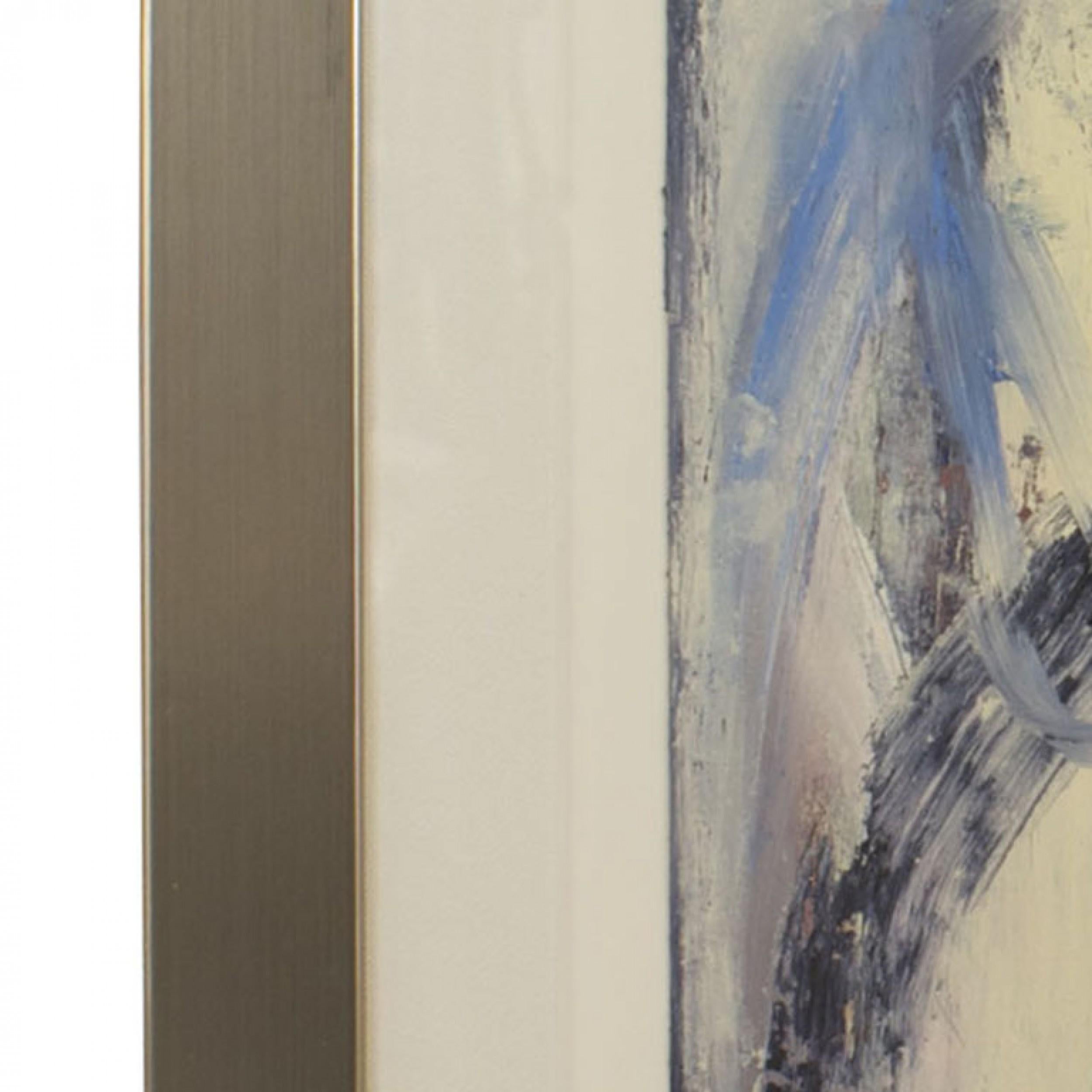 Moderne Peinture à l'huile abstraite américaine d'après-guerre en vente